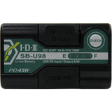 IDX System Technology SB-U98-PD Sony BP-U Battery with USB-C PD