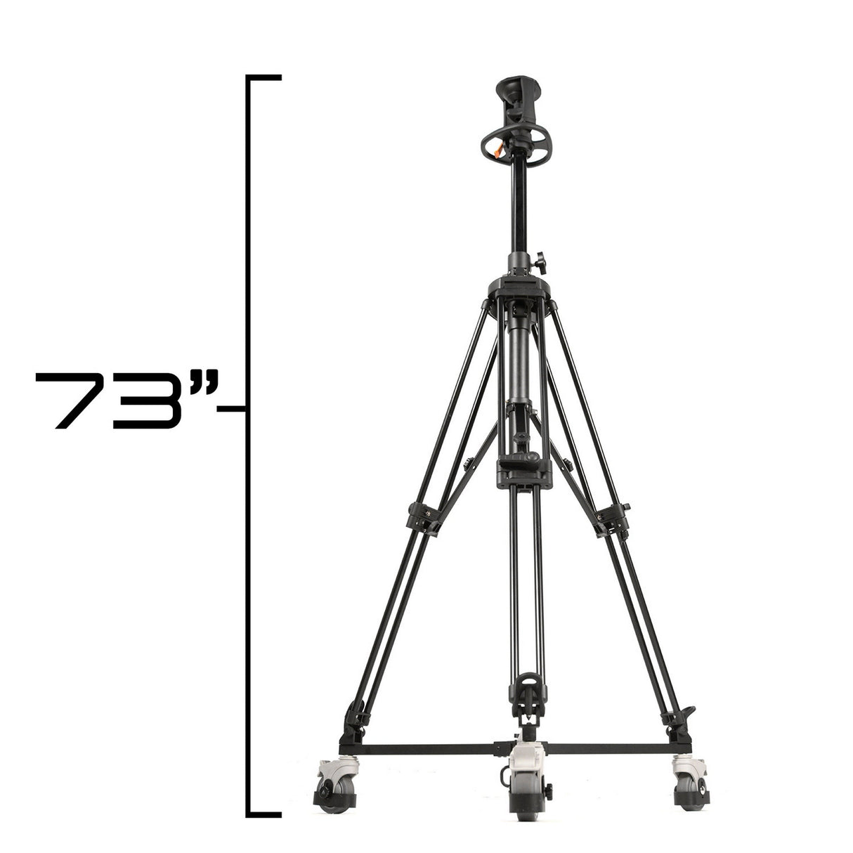 Ikan EI-PTZ-PEDESTAL Pneumatic Aluminum PTZ Pedestal with 100mm Flat Base