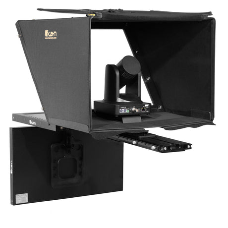 Ikan PT419W-PTZ-TM 19-Inch PTZ Teleprompter with Widescreen Monitor and Talent