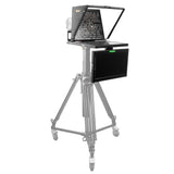 Ikan PT419W-TM-TK 19-Inch Teleprompter with Widescreen Script Monitor, Talent Monitor, and Travel Kit