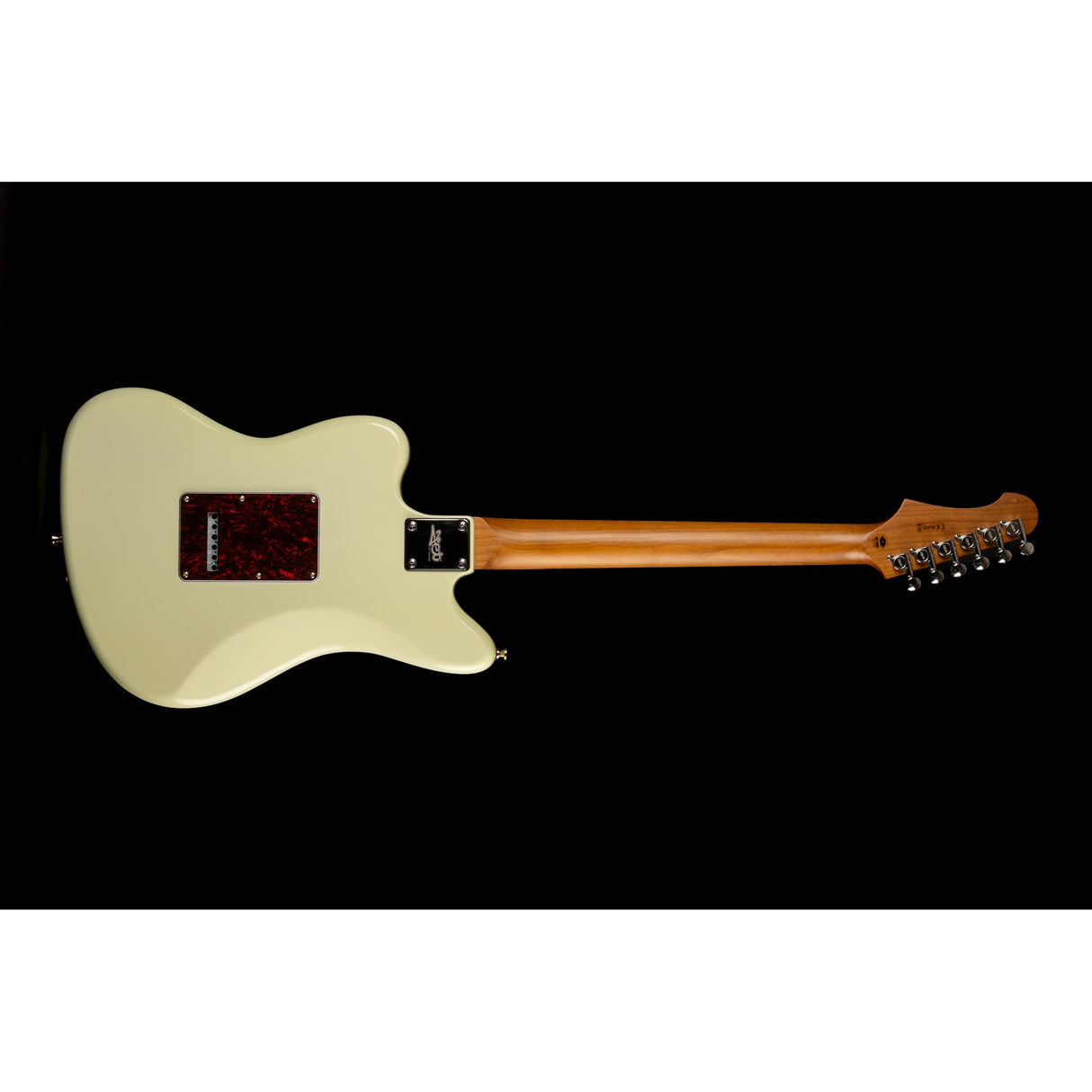 Jet Guitars JJ-300 P90 OW Electric Guitar, Olympic White Finish