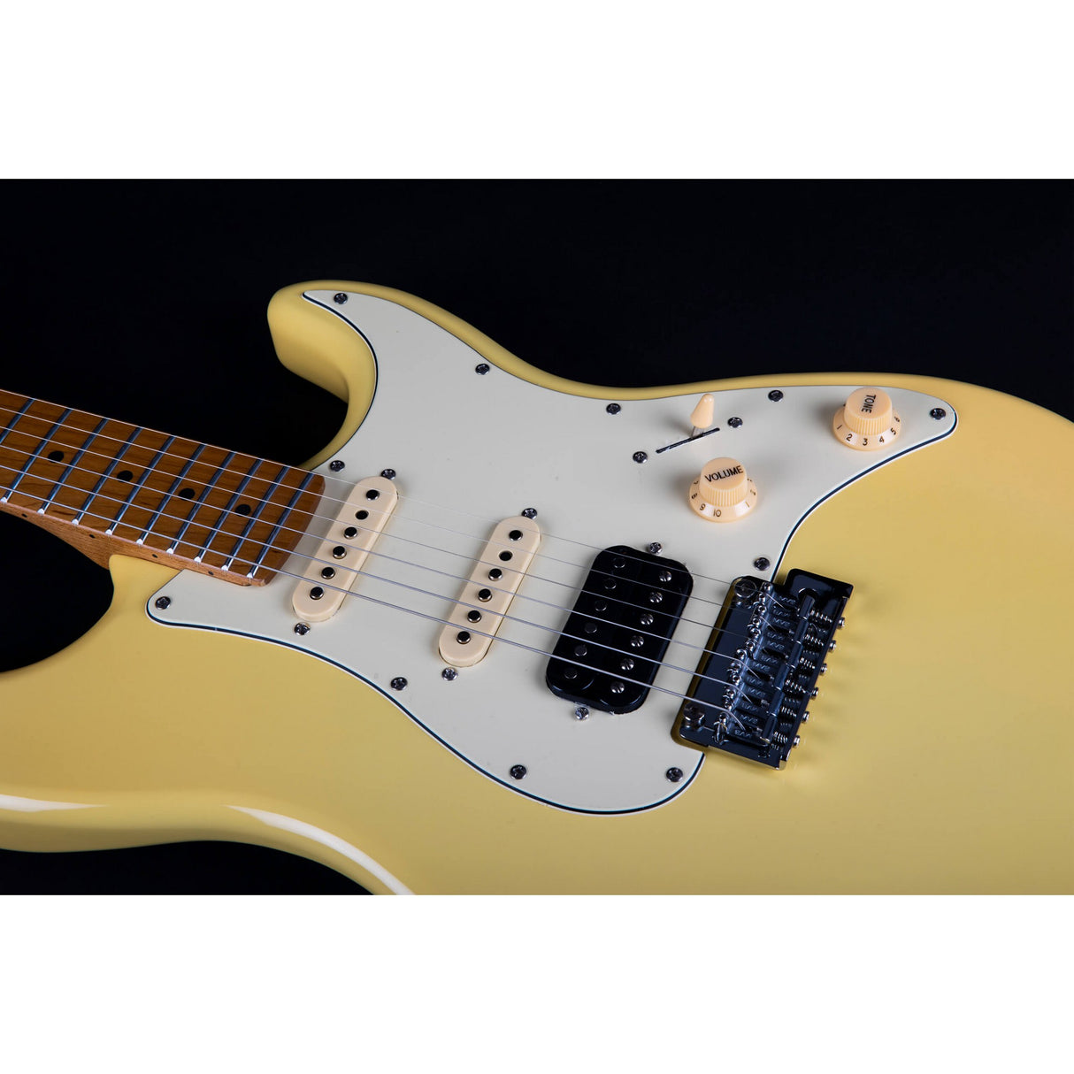 JET Guitars JS-400 VYW HSS Basswood Body Electric Guitar with Roasted Maple Neck and Fretboard