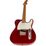 Jet Guitars JT-300 CAR P90 Electric Guitar, Candy Red Finish