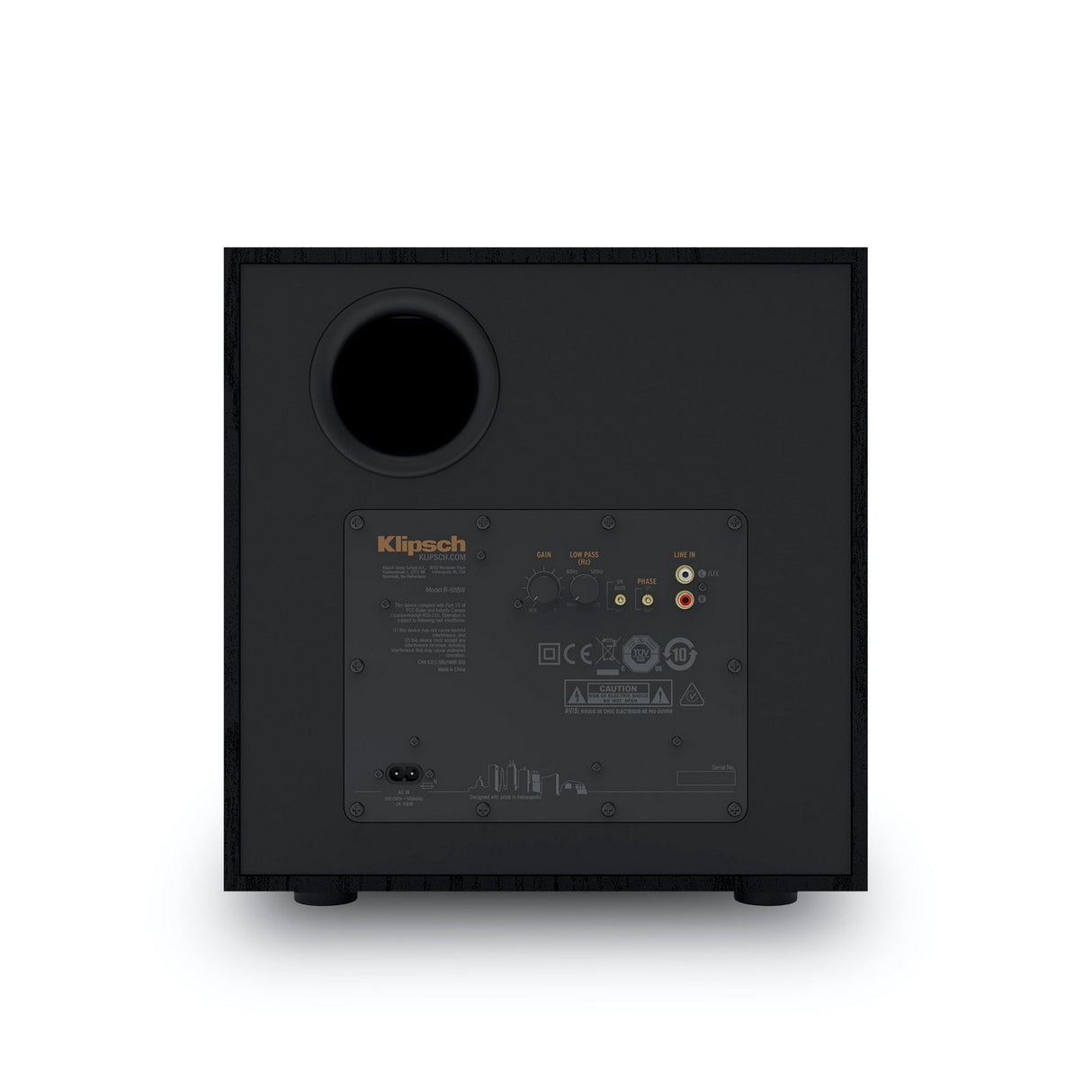 Klipsch R-101SW Reference 10-Inch Front-Firing Subwoofer