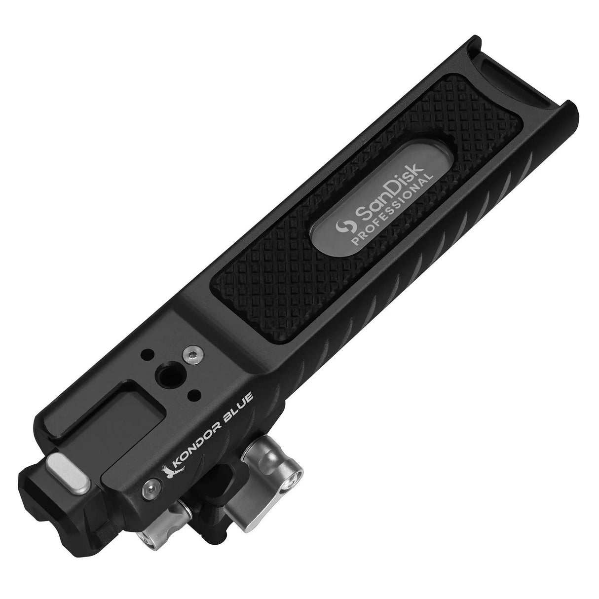Kondor Blue Pro-Blade SSD Handle for SanDisk USB-C Recording, Raven Black