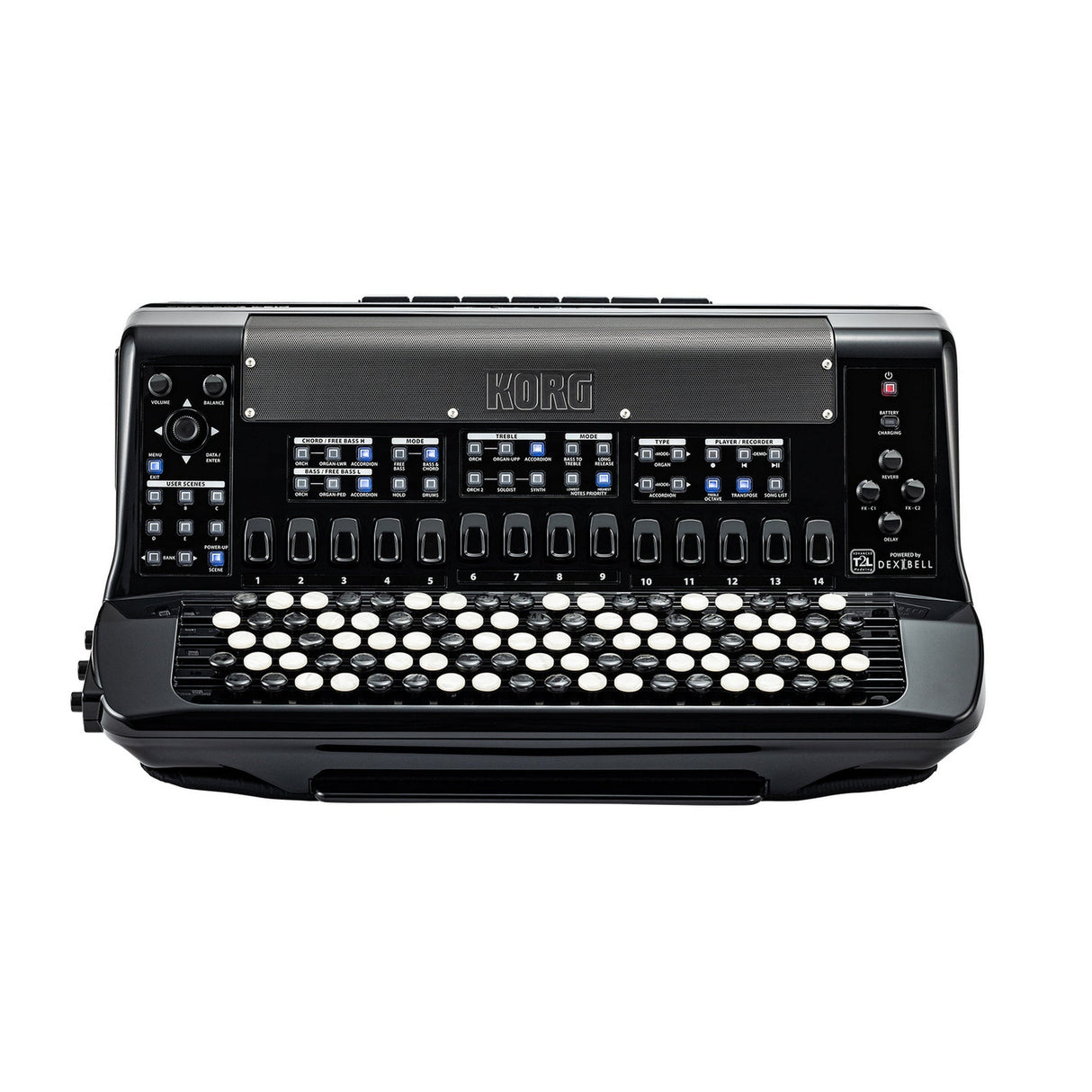 KORG AERO Digital FISA SUPREMA with Buttons Digital Accordion