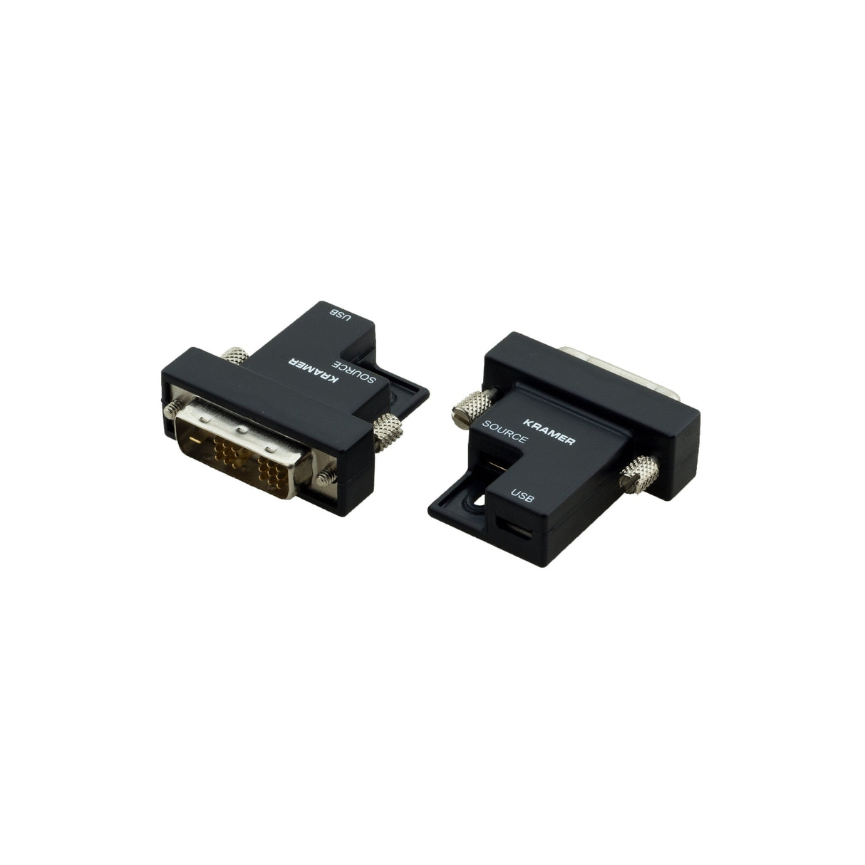 Kramer DVI Transmitter and Receiver Adapter Set