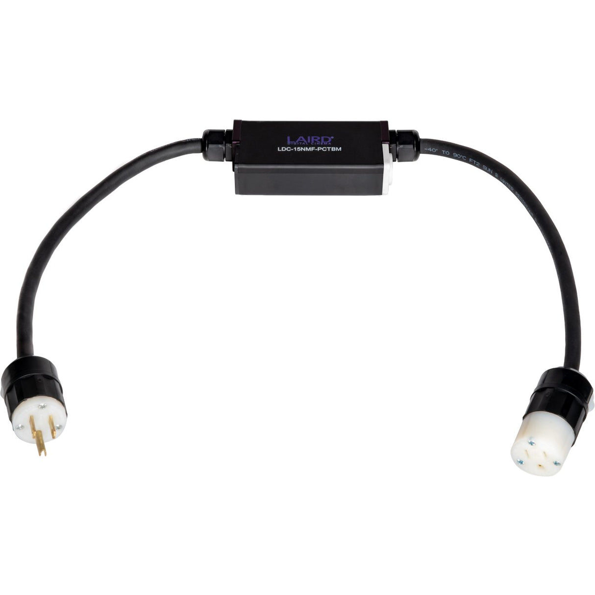 Laird LDC-15NMF-PCTBM Edison Power Distribution Splitter Cable