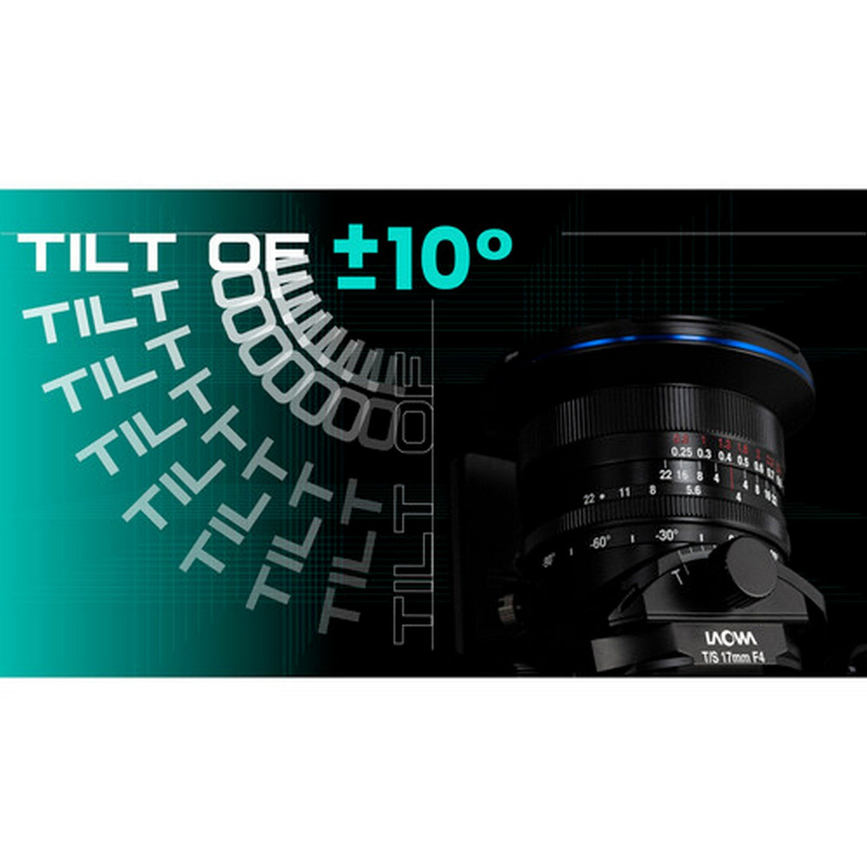 Venus Optics Laowa 17mm f/4 Zero-D Medium Format Shift/Tilt-Shift Lens