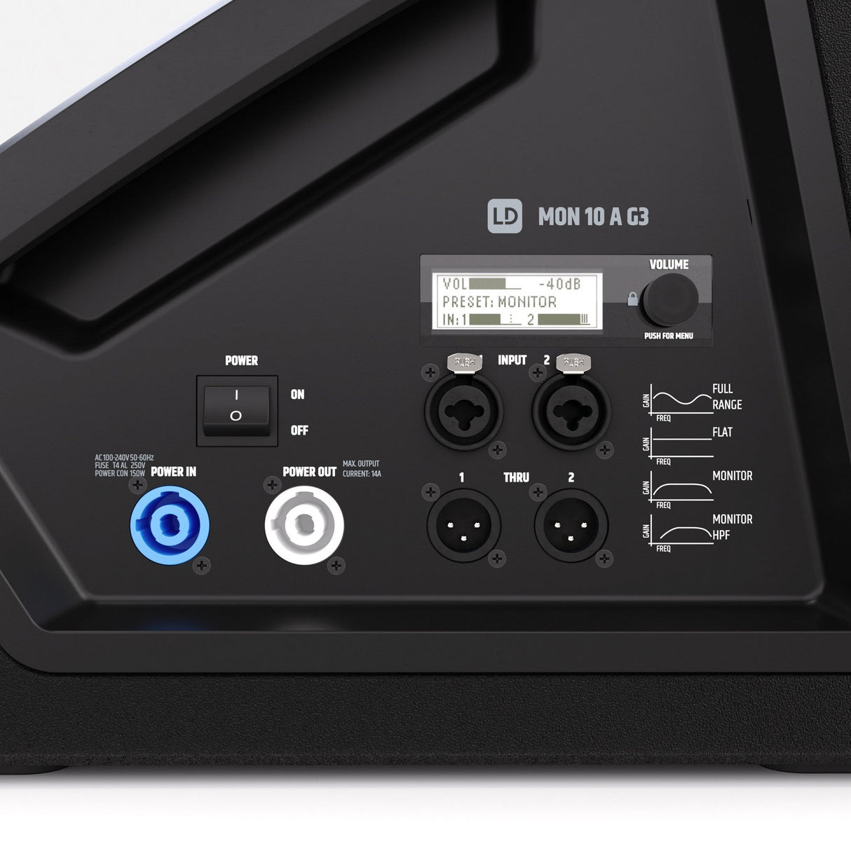 LD Systems MON 10 A G3 10-Inch Powered Coaxial Stage Monitor