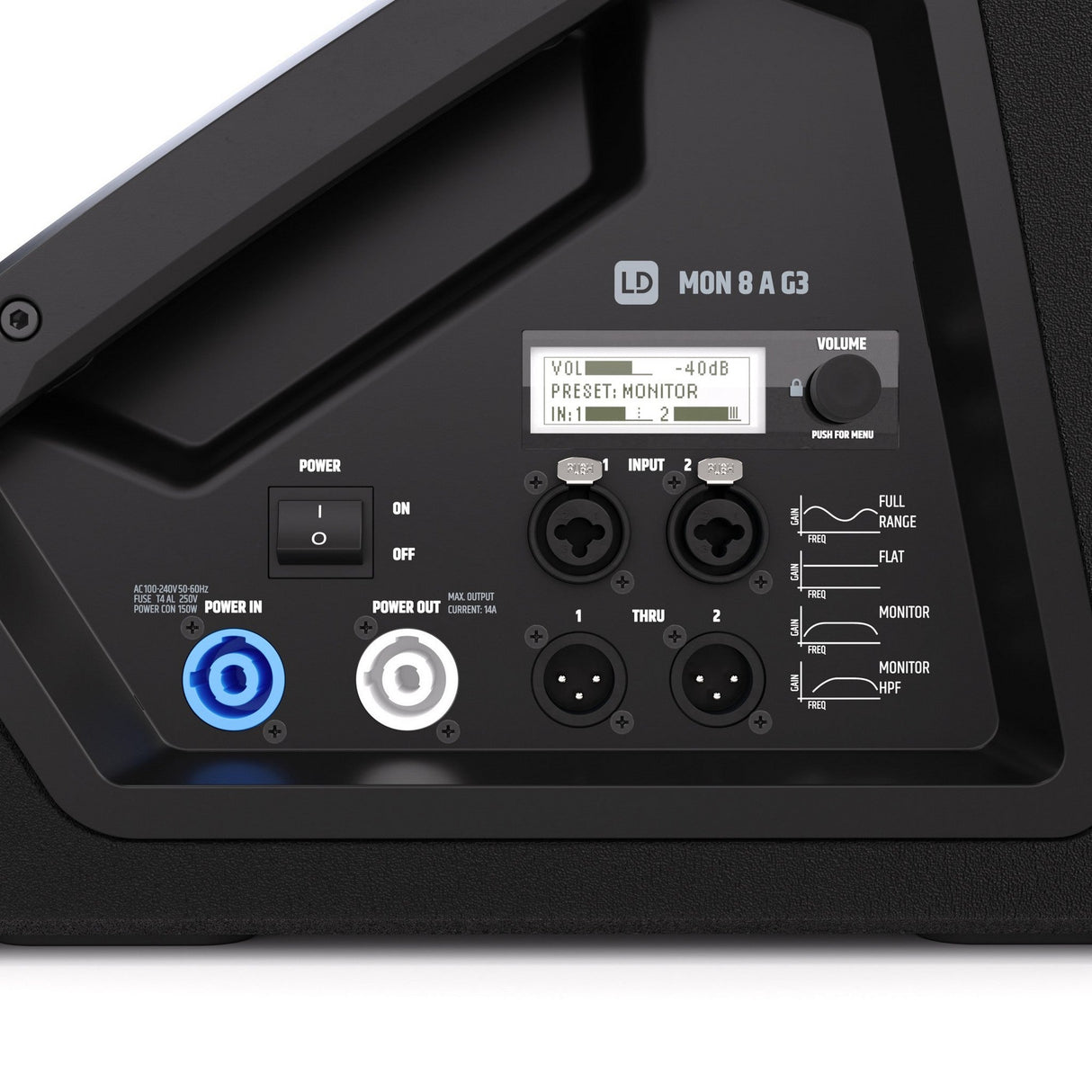 LD Systems MON 8 A G3 8-Inch Powered Coaxial Stage Monitor