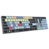 Logickeyboard TITAN Wireless Backlit Keyboard for Cubase/Nuendo, US Windows