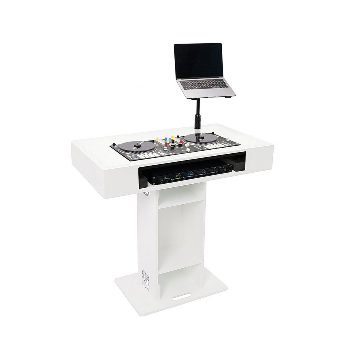 Magma Groove Terminal Modular DJ Booth, White