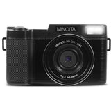 Minolta MND30 30 MP 2.7K Ultra HD Digital Camera, Black