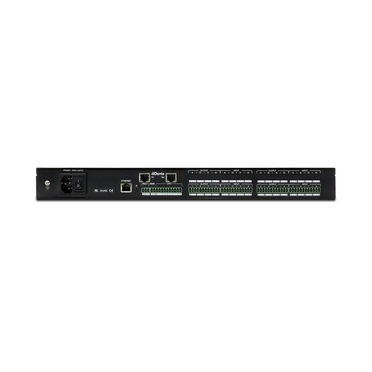 MuxLab 500601 Dante 8-Channel Audio DSP