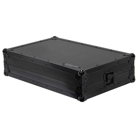 Odyssey 1U Flight Case with Glide Style Laptop Platform and Corner Wheels for Pioneer DJ DDJ-REV5