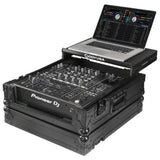 Odyssey FZGSDJMA9BL Black Label Flight Case with Glide Style Laptop Platform for Pioneer DJ DJM-A9