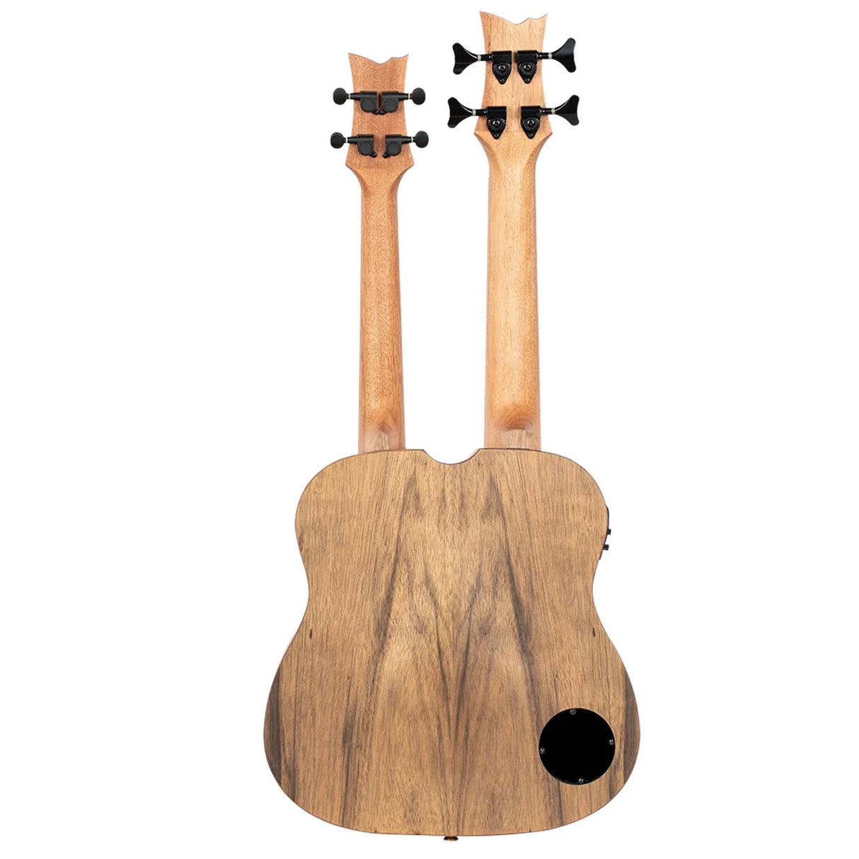 Ortega Guitars HYDRA-BSTE Custom Built Series 3/4 Double-Neck Ukulele