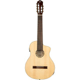 Ortega Guitars RCE133-7 Family Series Pro Full Size Seven String Acoustic Electric Guitar
