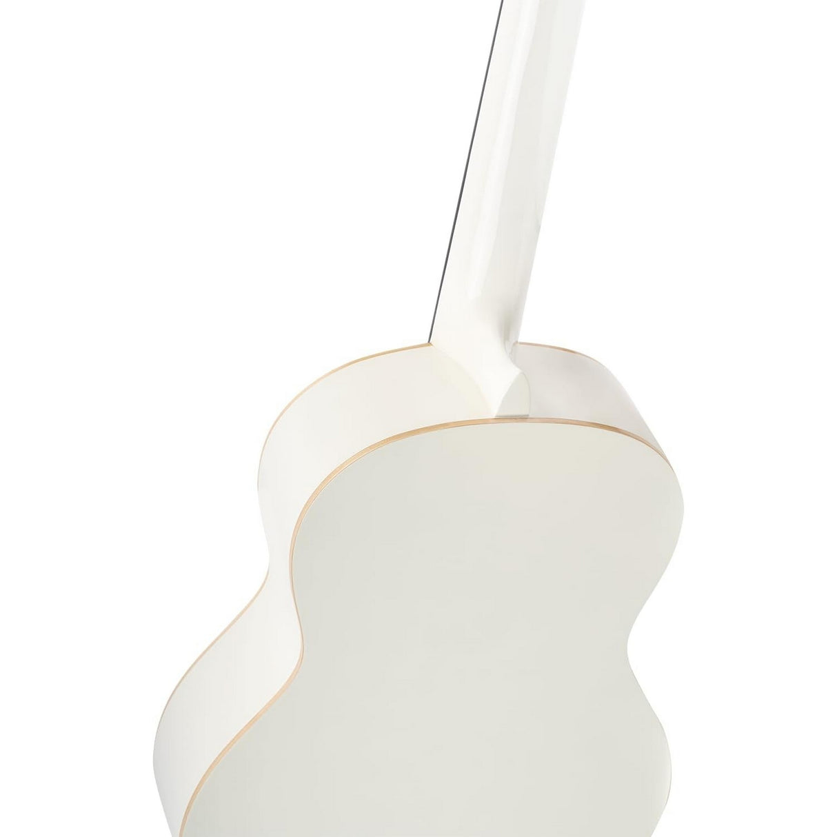 Ortega Guitars R121WH Family Series Full Size Acoustic Guitar (White)