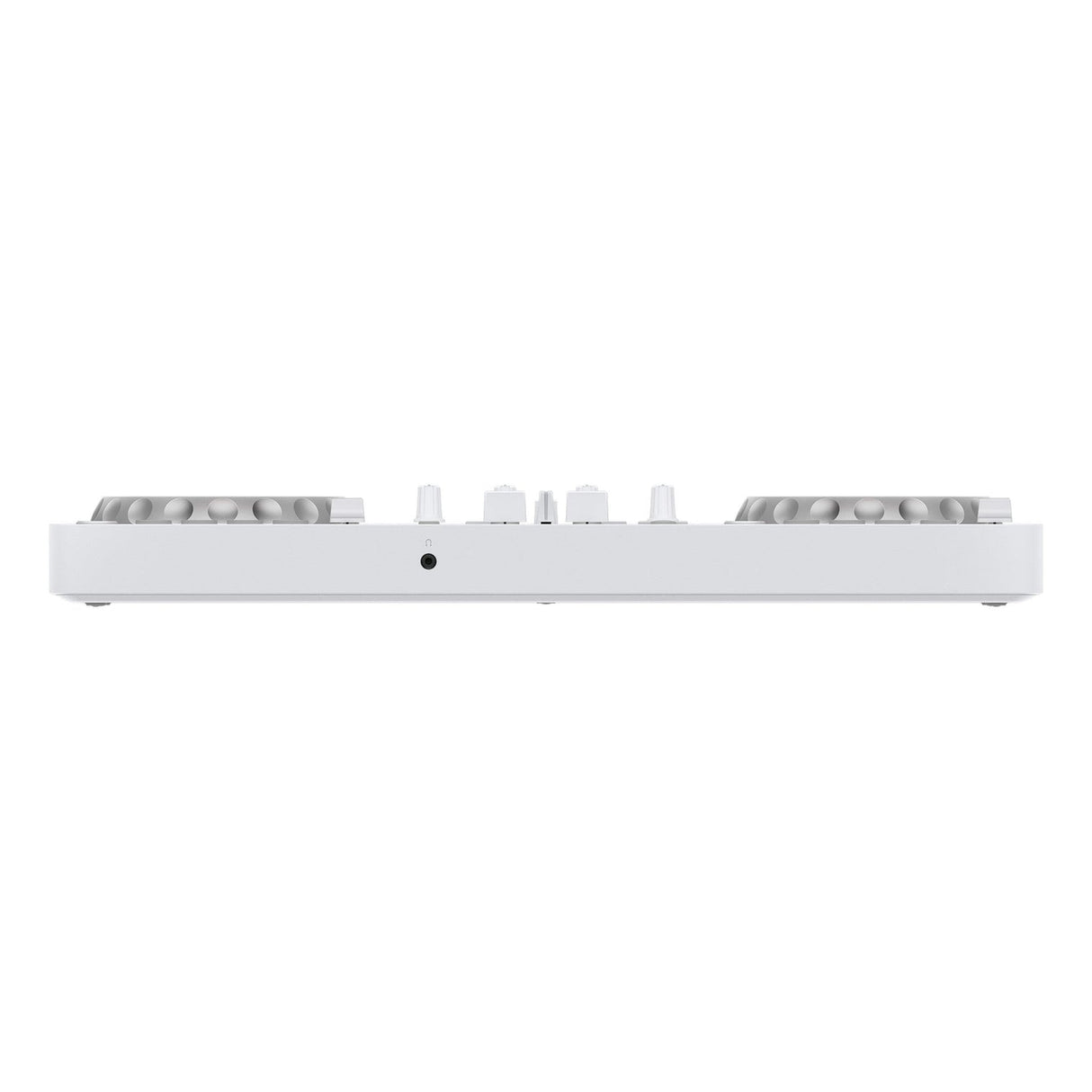 Pioneer DDJ-FLX4-W DJ Controller Bundle with Goby Labs Fingerboard Conditioner and Microfiber Cloth