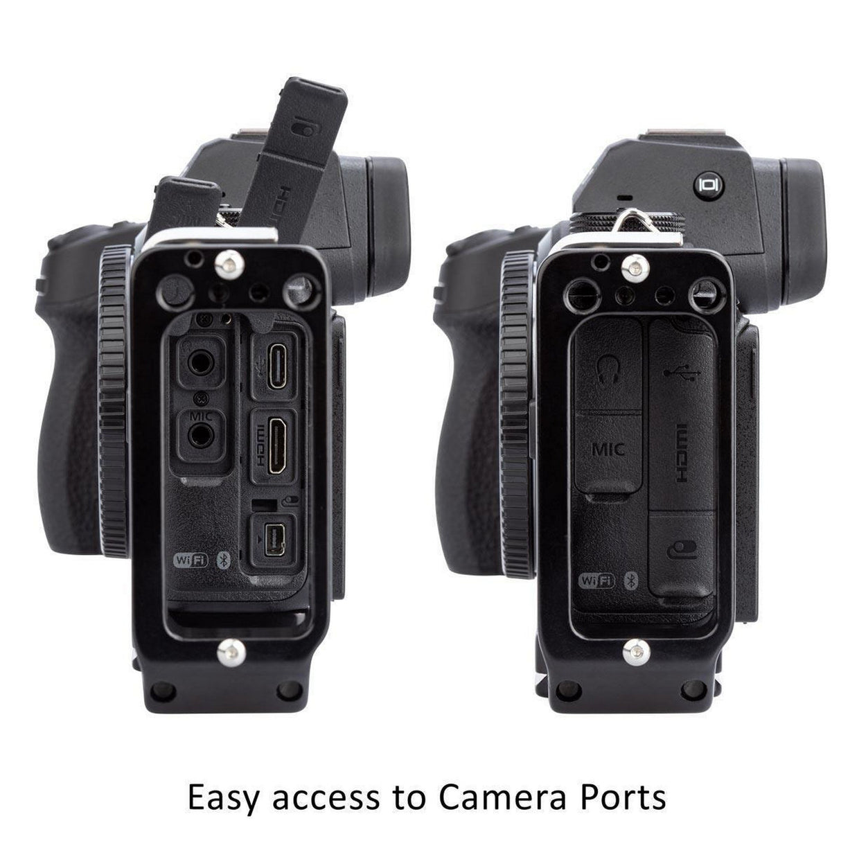 ProMediaGear PLNZ672 L-Bracket for Nikon Z6 II Z7 Mark II and Z6 Mark III Arca Swiss