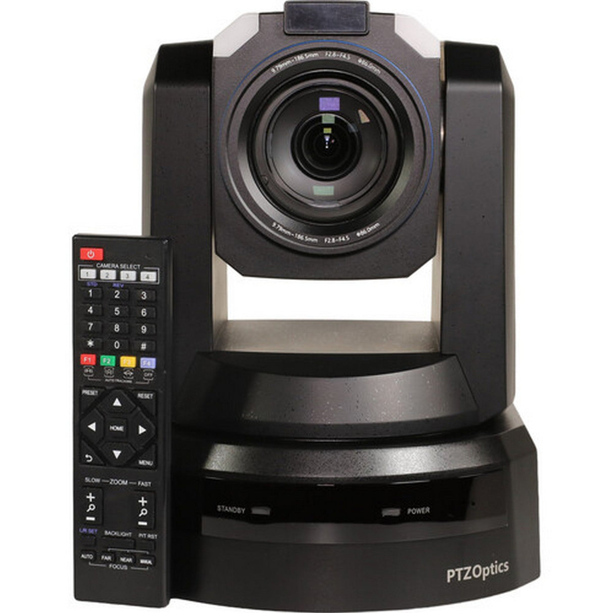 PTZOptics PT20X-RISE-4K-BK Rise 4K 20x Broadcast PTZ Camera