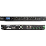 Pure Resonance Audio Fitness Sound System with 4 S6.1 Surface Mount Speakers and RMA240BT 240W Bluetooth Mixer Amplifier