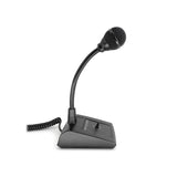 Pure Resonance Audio PTT1 Desktop Push-to-Talk Gooseneck Microphone