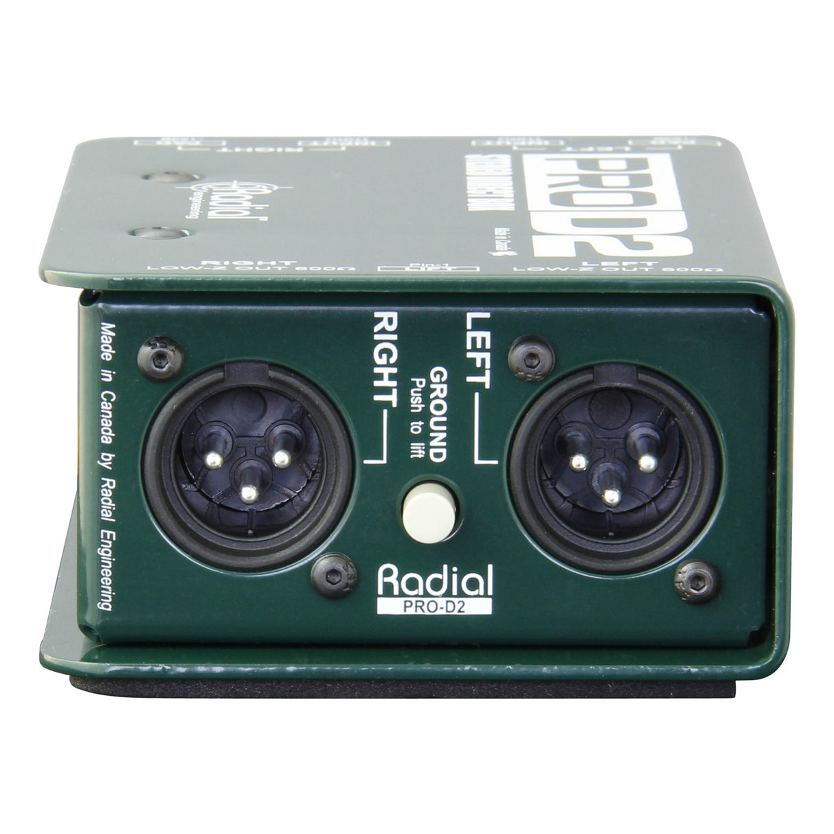 Radial PROD2 Two Channel Passive Direct Injection Box