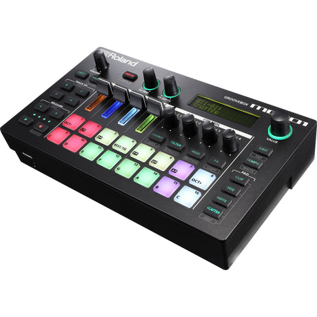 Roland MC-101 music production device with built-in sounds
