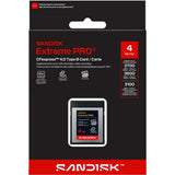 SanDisk SDCFEB-4T00-GN4NN Extreme PRO CFexpress 4.0 Type B Memory Card, 4TB