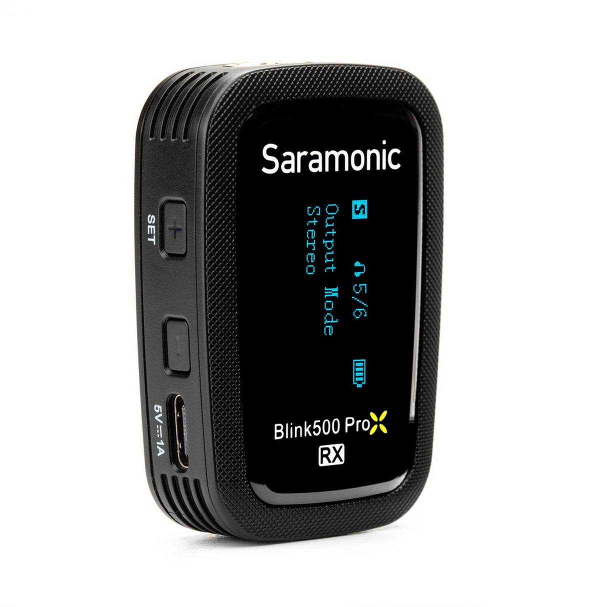 Saramonic Blink 500 ProX RX 2.4GHz Camera-Mountable Dual-Receiver with Mono/Stereo