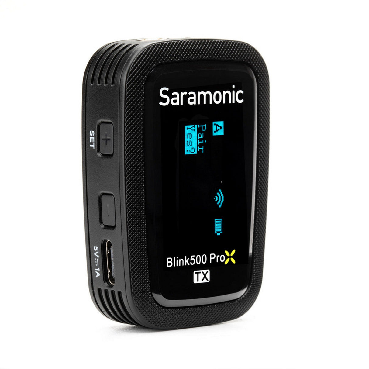 Saramonic Blink 500 ProX TXR 2.4GHz Transmitter w/On-Board Recorder, Omnidirectional Lavalier