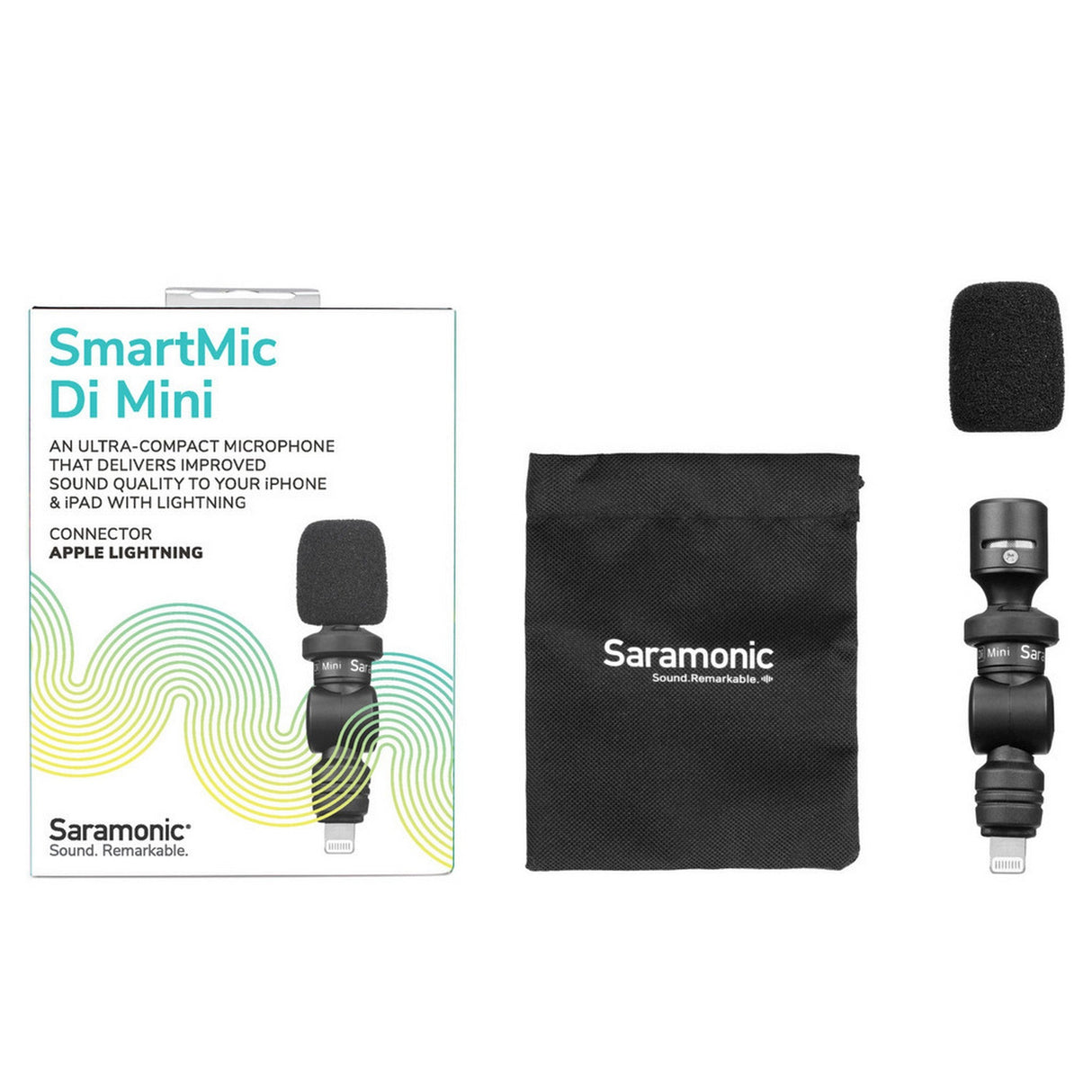 Saramonic SmartMic Mini Ultra-Compact Omnidirectional Condenser Microphone