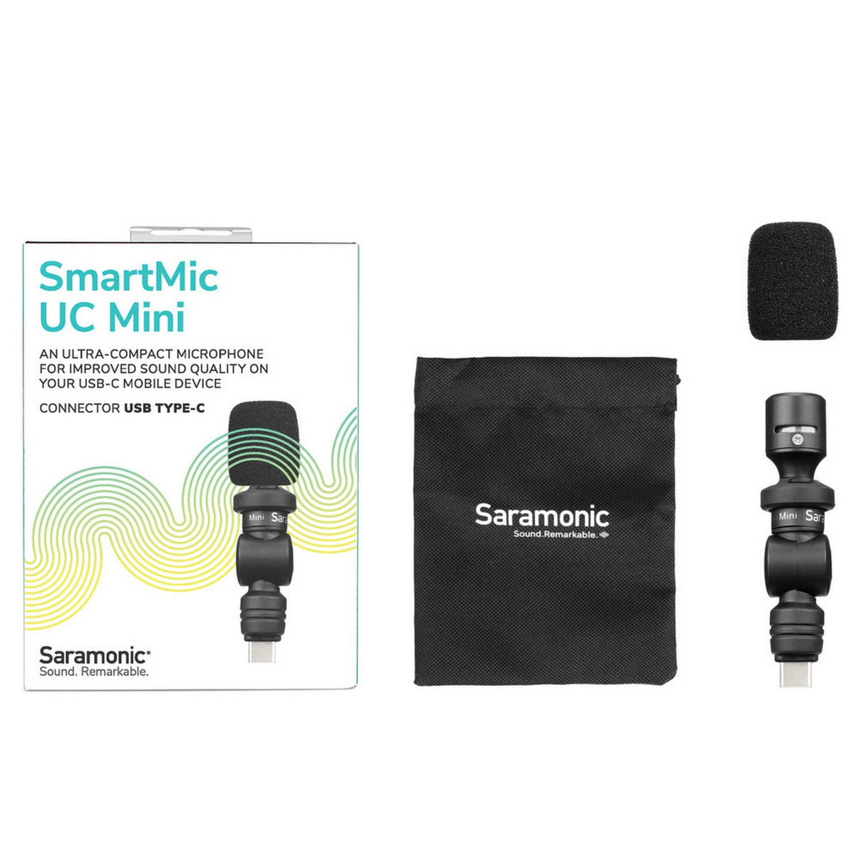 Saramonic SmartMic Mini Ultra-Compact Omnidirectional Condenser Microphone