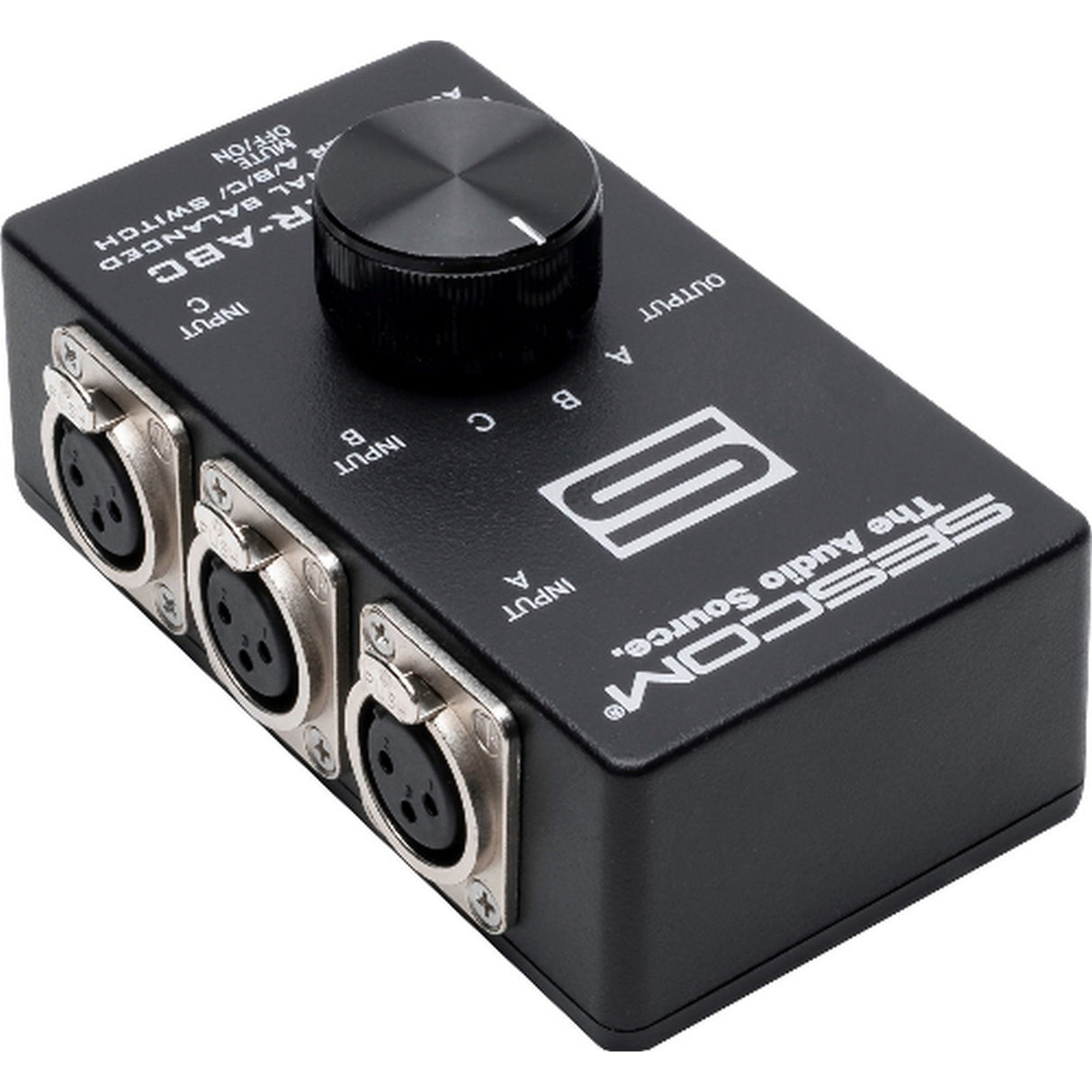 Sescom SES-XLR-ABC Passive Balanced Audio Switch