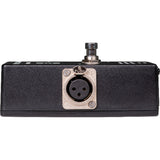 Sescom SES-XLR-RGAB-FS Passive Balanced Audio XLR A/B Reverse Gender Footswitch with Toggle Switch for Disconnect