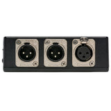 Sescom SES-XLR-RGAB2 2-Channel Passive Balanced XLR A/B Stereo Switch