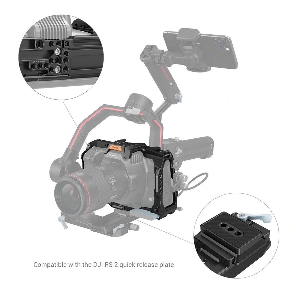 SmallRig Full Cage for BMPCC 6K Pro/G2