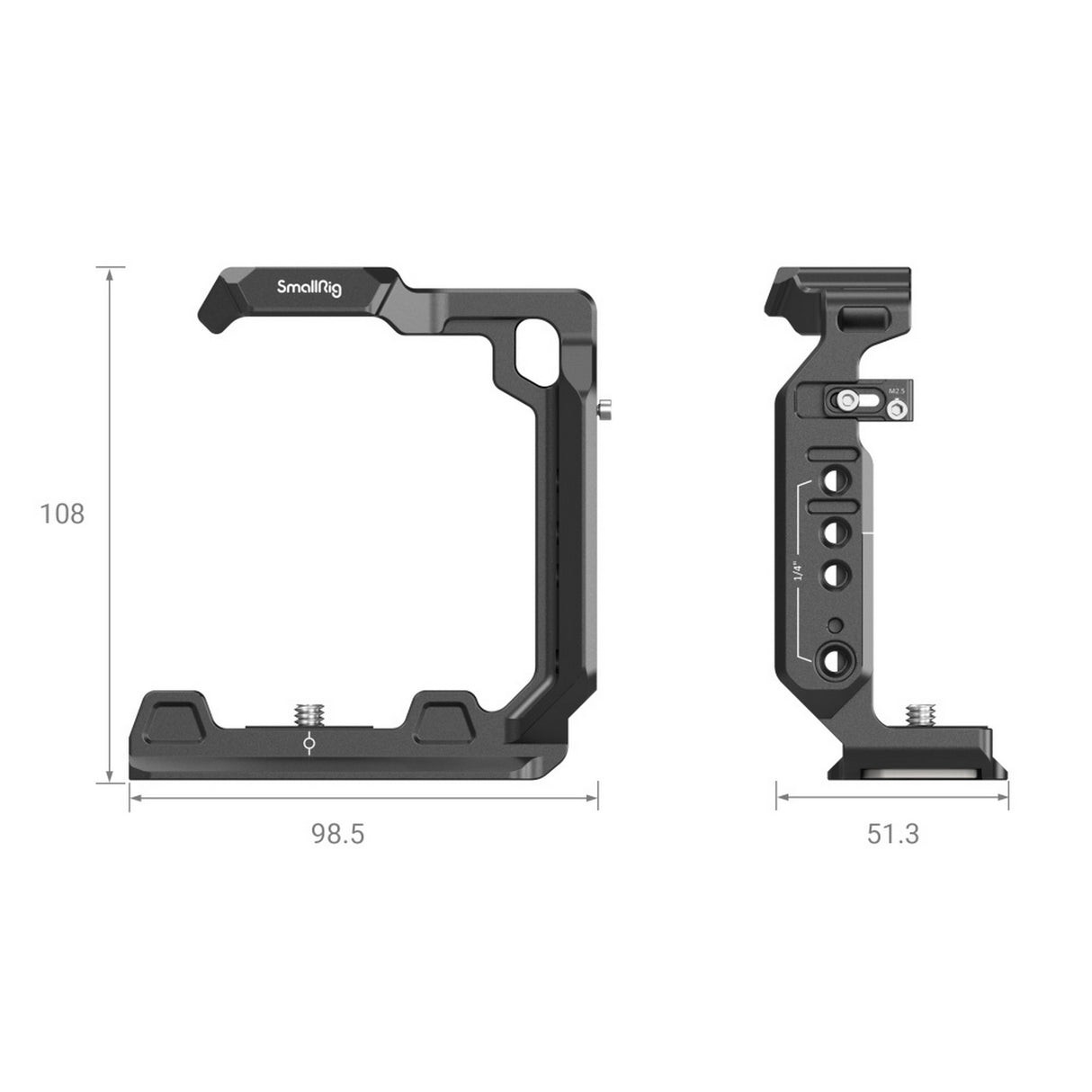 SmallRig 3639 Camera Half Cage for Sony Alpha 7R V/Alpha 7 IV/Alpha 7S III/Alpha 1/Alpha 7R IV