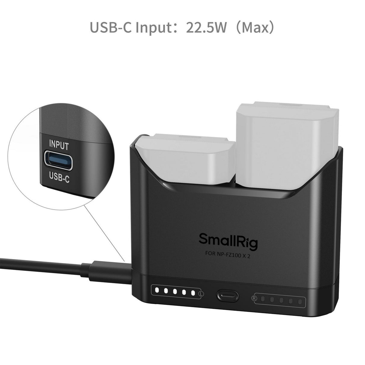 SmallRig Camera Battery Charger Series for Select Batteries