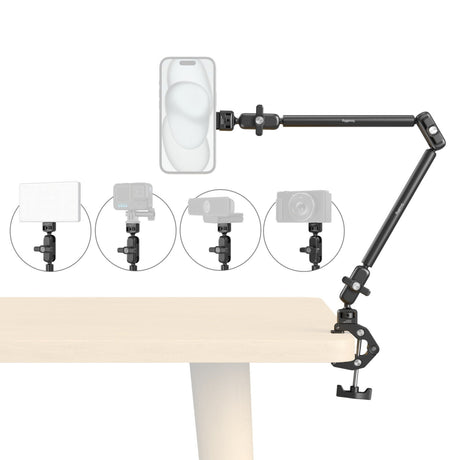 SmallRig 5626 Desktop Magic Arm with Crab-Shaped Clamp Kit Camera Mount