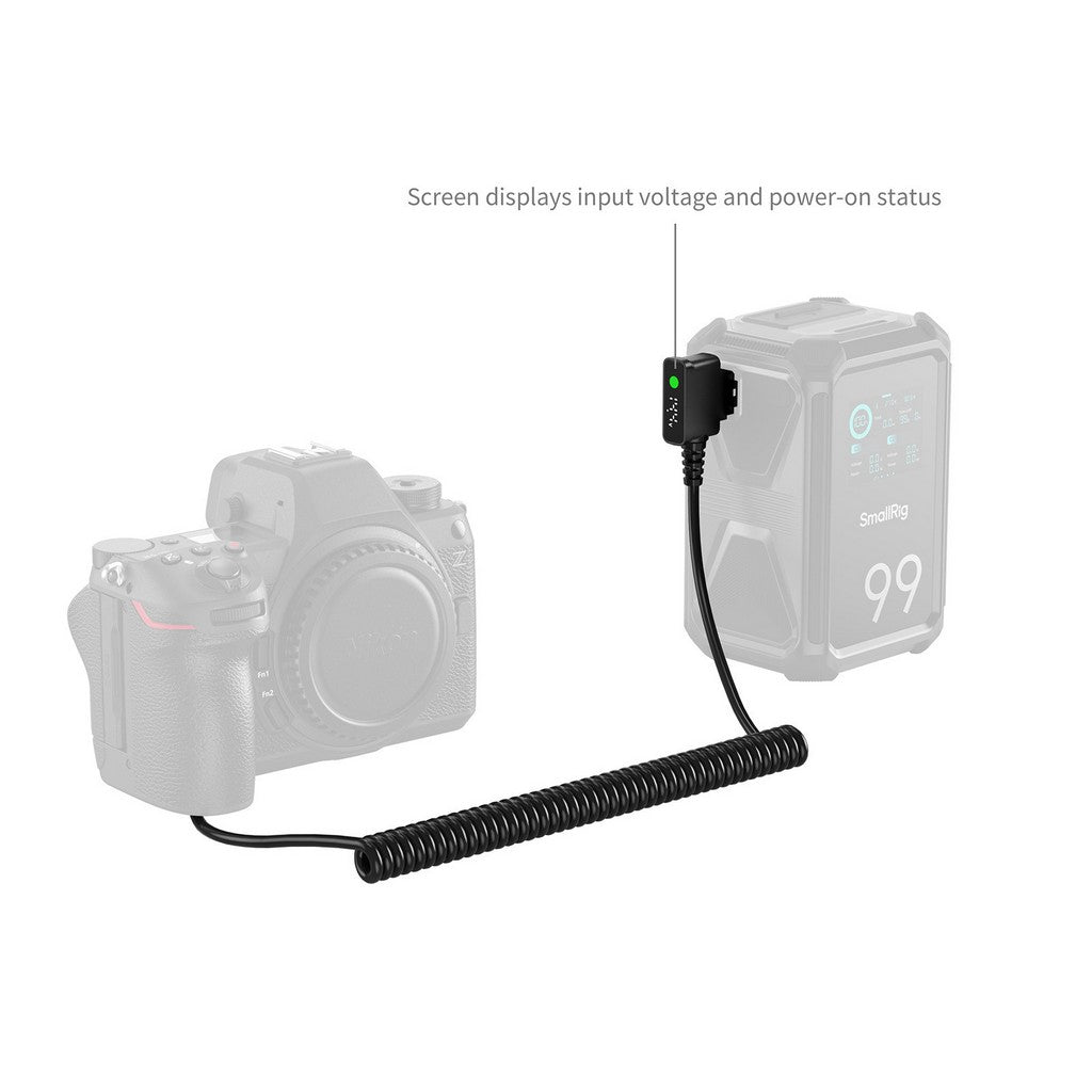 SmallRig 6537 D-Tap Dummy Battery Power Cable For Nikon EN-EL15c