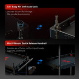 SmallRig MD4573 36-Inch Lightweight Video Production Camera Cart