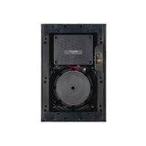 Sonance VXXT6 6-Inch Outdoor Extreme Rectangle In-Wall Speakers, Pair, White