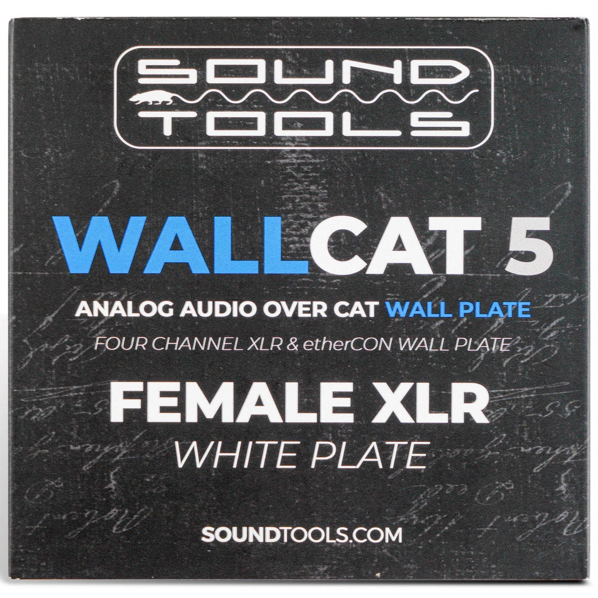 SoundTools WallCAT 5 Female XLR Analog Audio Over CAT5