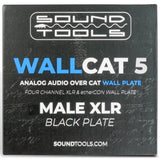 SoundTools WallCAT 5 Male XLR Analog Audio Over CAT5