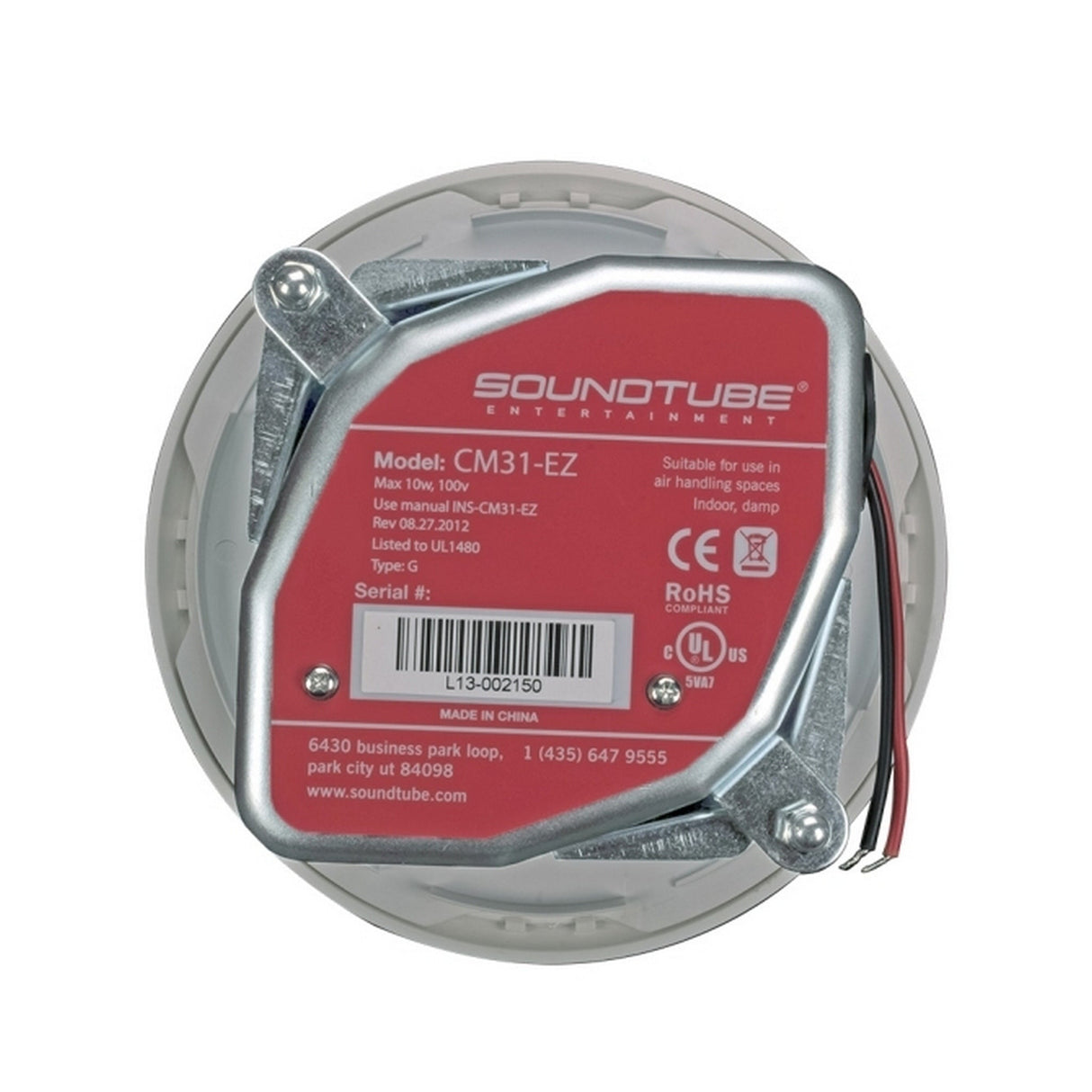SoundTube CM31‑EZ 3-Inch In‑Ceiling Full‑Range Speaker