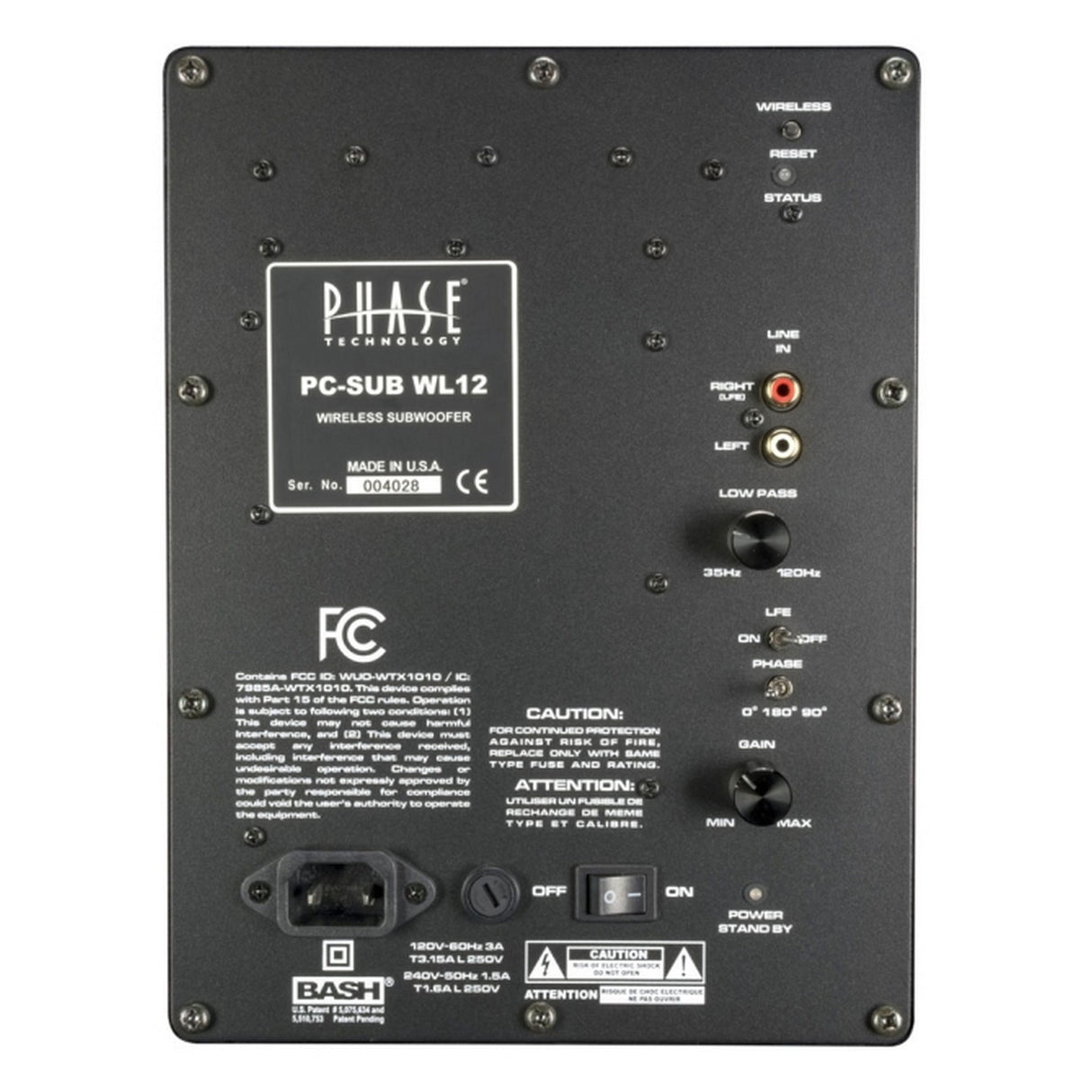 SoundTube PC-SUB WL12 12-Inch Wireless Subwoofer